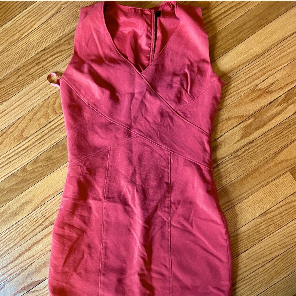 Beautiful coral whbm dress